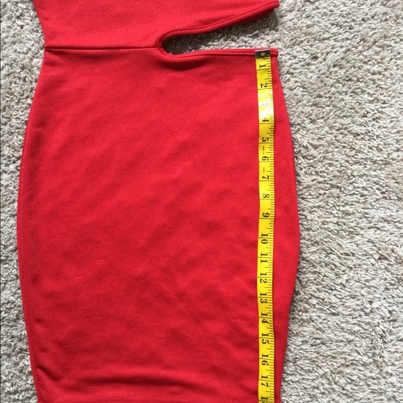 One Shoulder Cut Out Dress - Picture 12 of 16